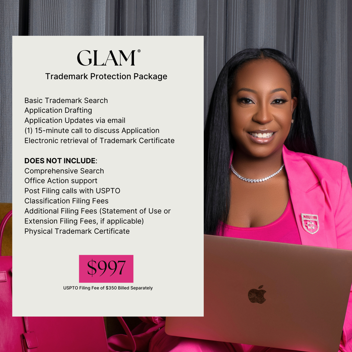 ✨ GLAM® Trademark Protection Packages ✨