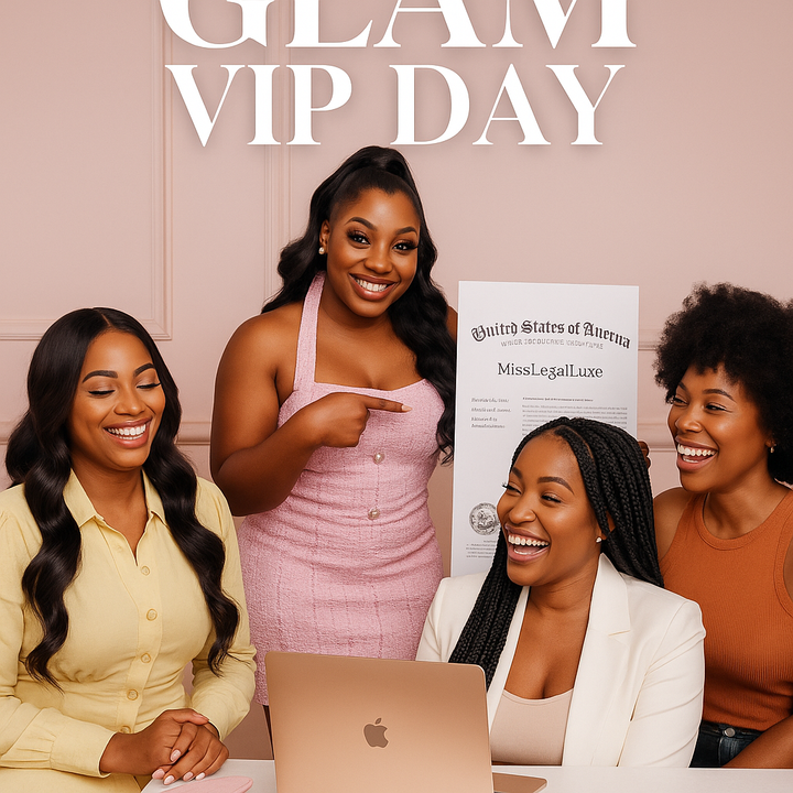 GLAM VIP DAY: Make Your Brand Legally Untouchable — in Just One Day
